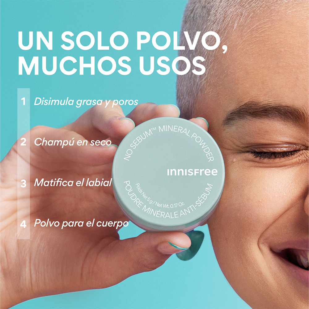 NO SEBUM MATTE MINERAL BLURRING LOOSE SETTING POWDER (POLVO MINERAL NO SEBO)